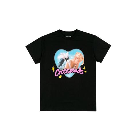 Crossroads Airbrush Black Tee